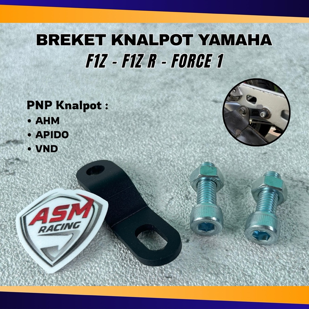 Breket Knalpot Ahm Apido Vnd Yamaha Fiz R Fiz Force 1 Bracket Knalpot Fiz R