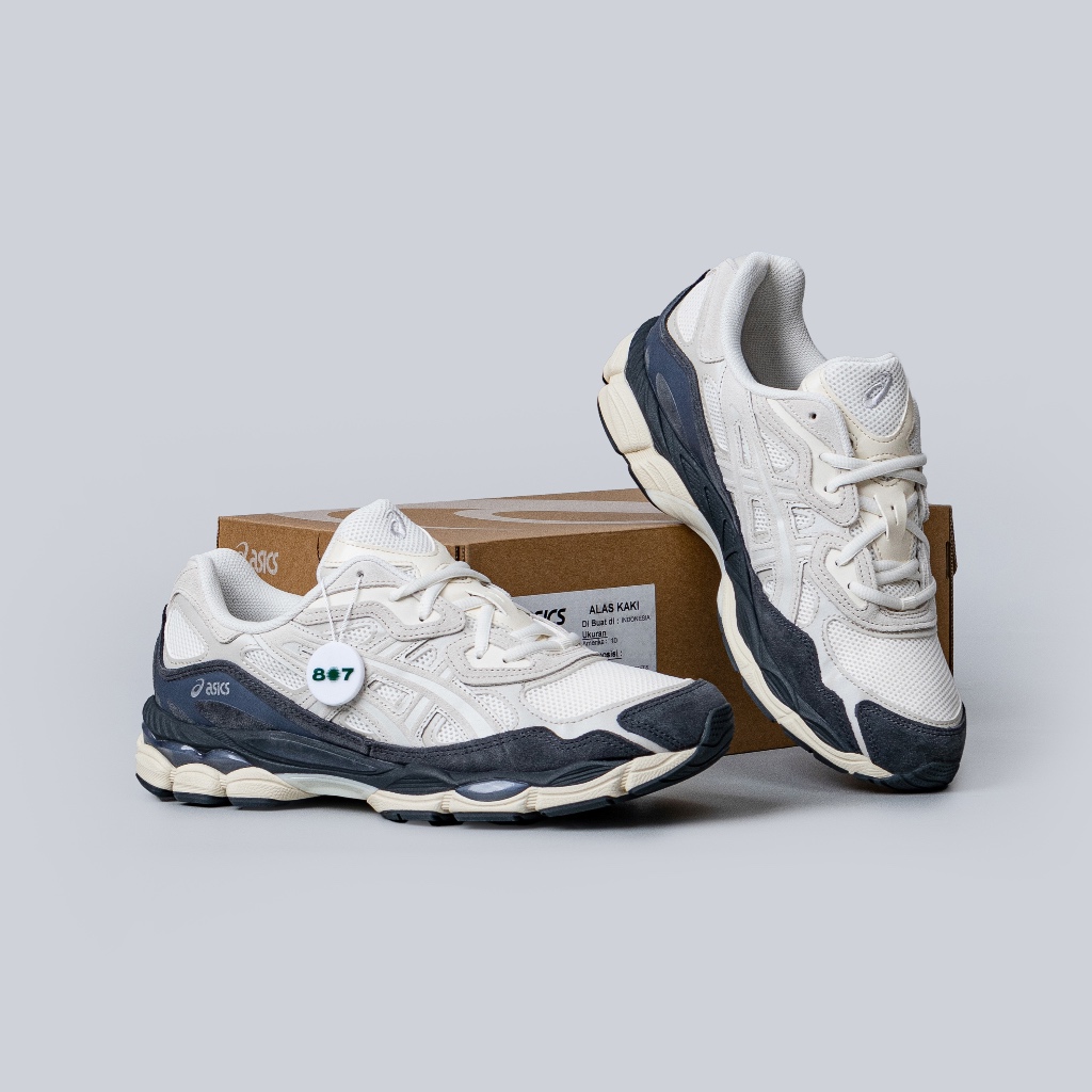 Asics Gel NYC White Smoke Grey