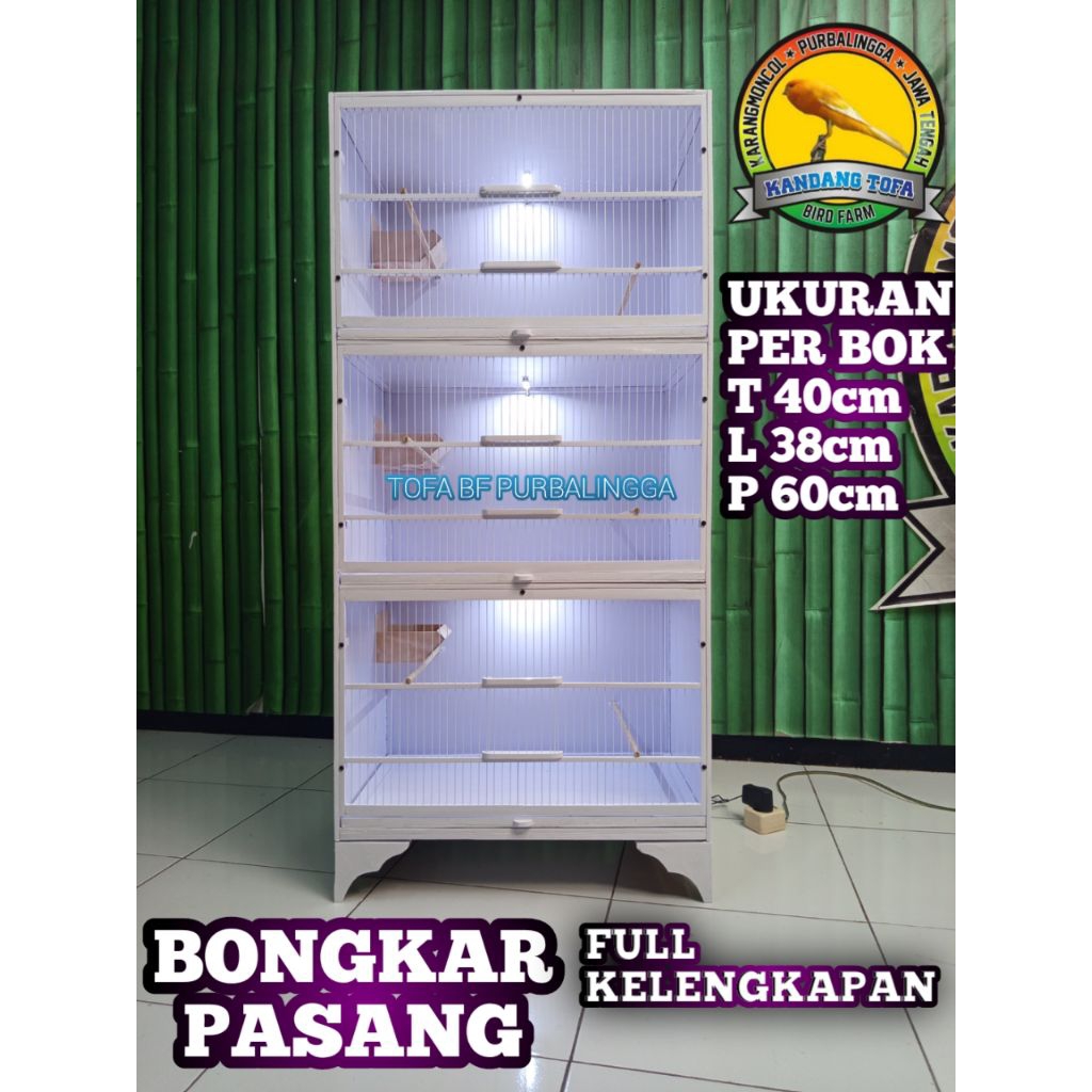 KANDANG TERNAK KENARI/BOK TERNAK KENARI