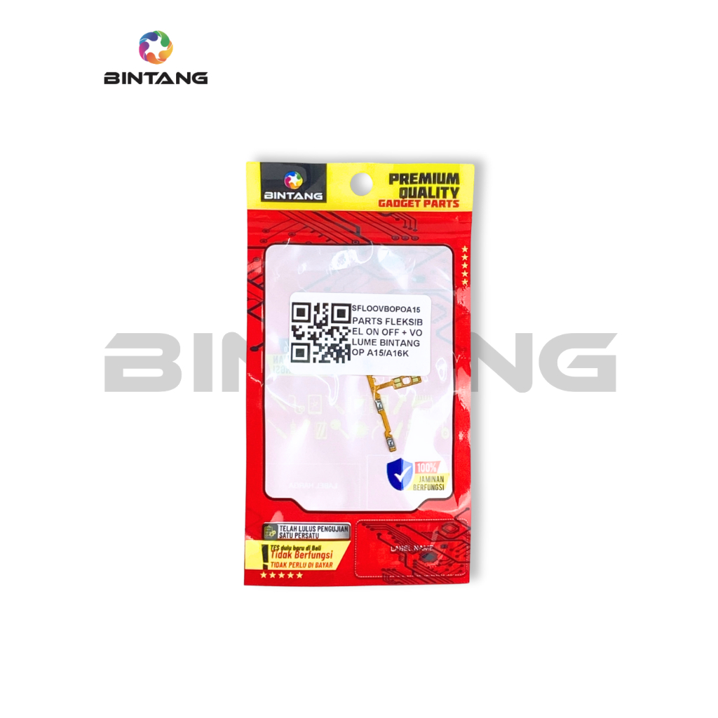 

PARTS FLEKSIBEL ON OFF + VOLUME BINTANG OPPO A15-A16K