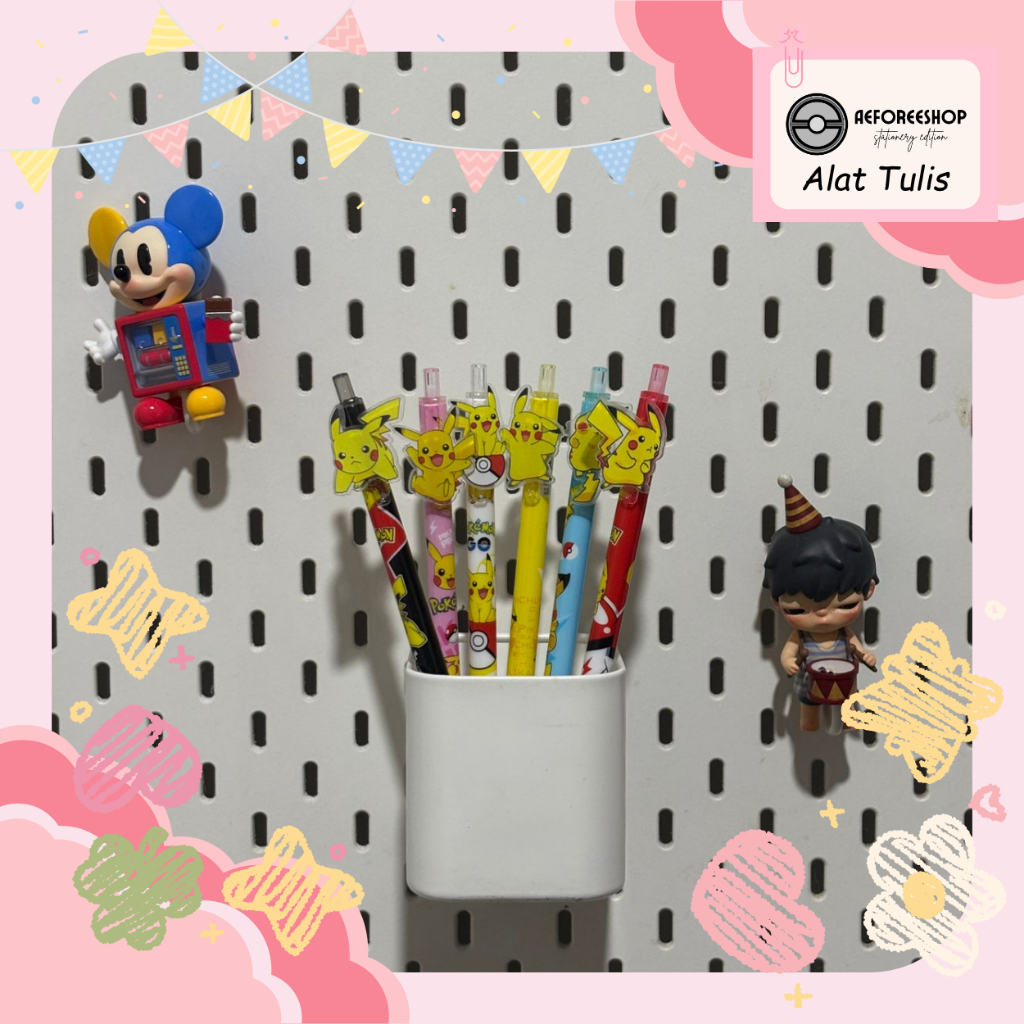 

BOLPEN | PULPEN | PEN PIKACHU POKEMON LUCU DAN MENARIK ALAT TULIS SEKOLAH 0.5MM