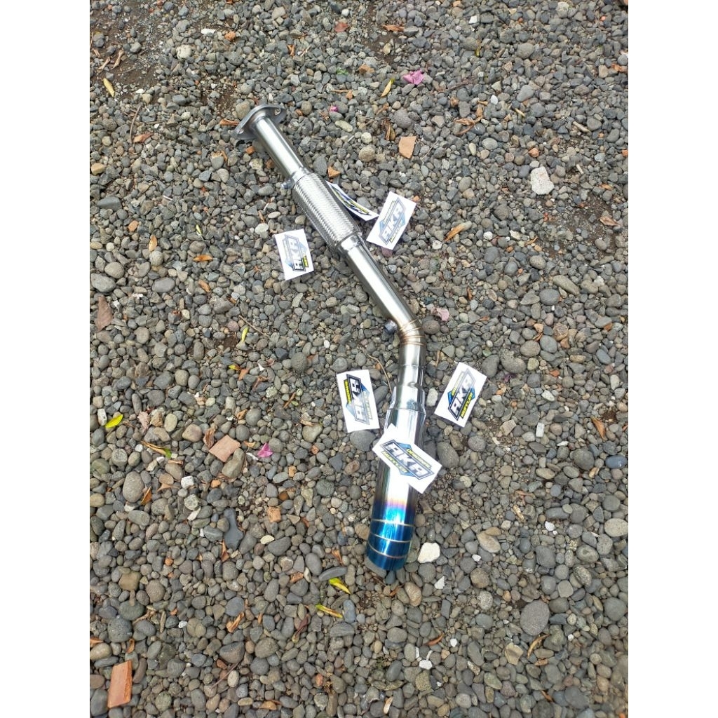 KNALPOT CUMI SIDE EXSIT PNP GRANDMAX SET FLEKSIBEL