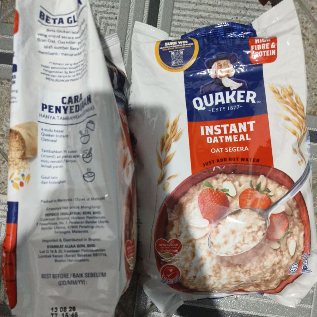

quaker instant oatmeal