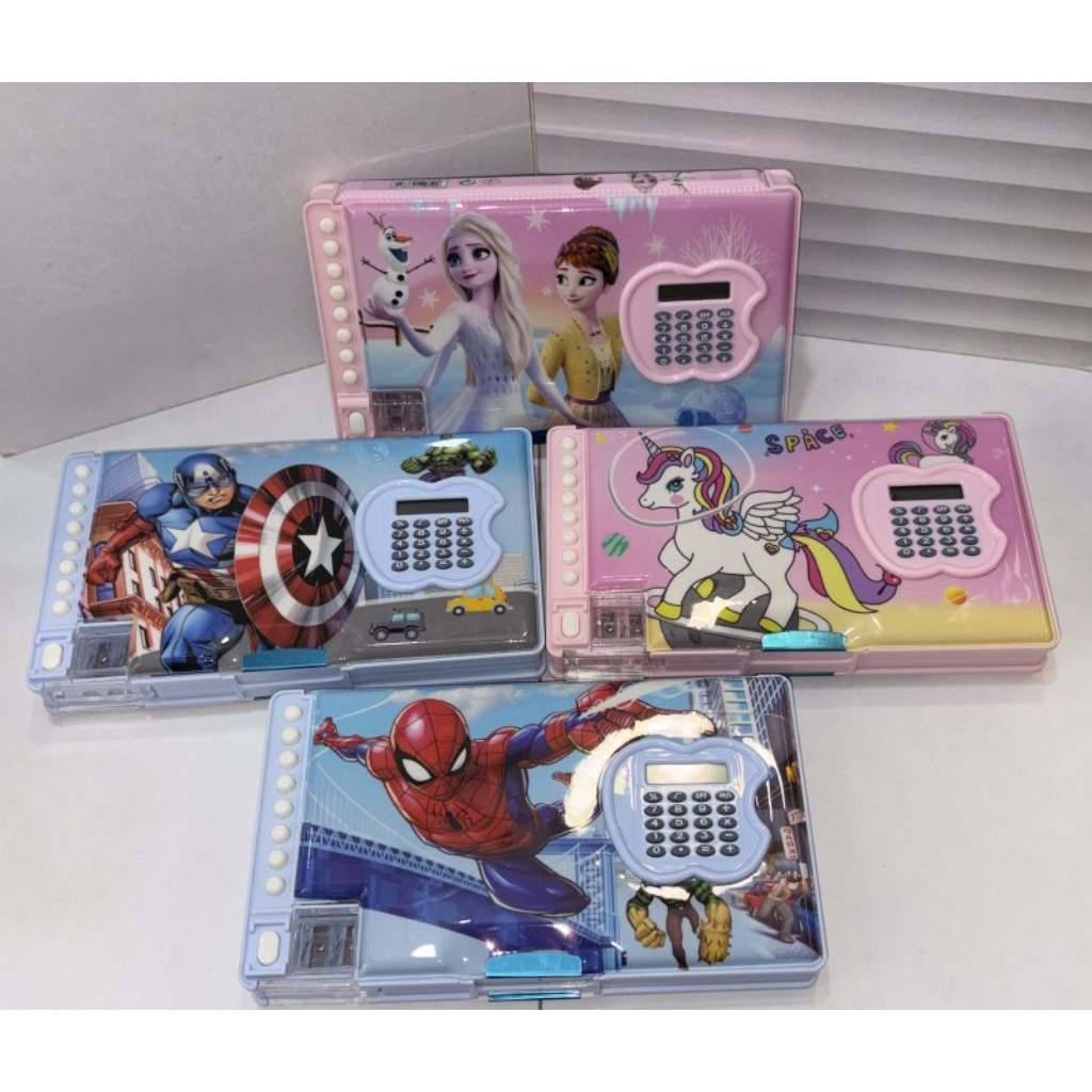 

Tempat pensil Bahan Magnet Dengan kalkulator