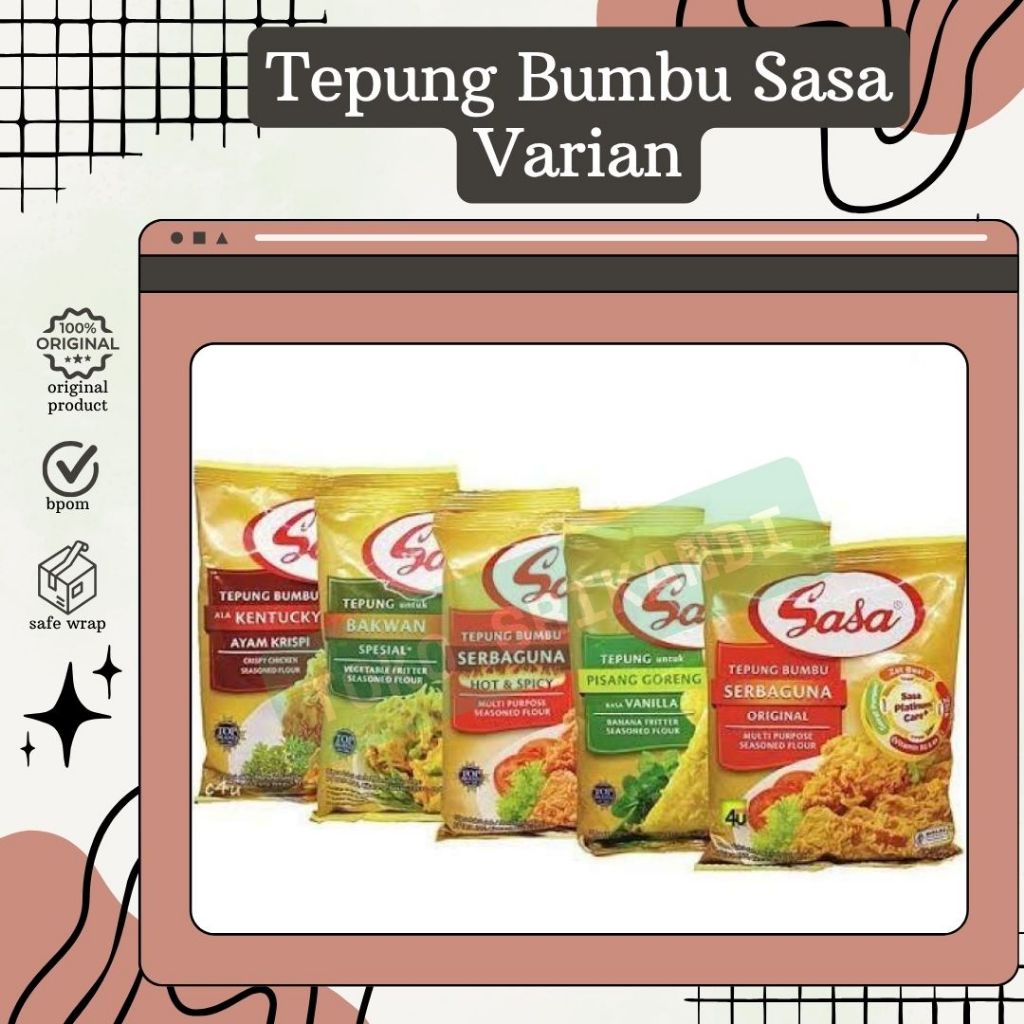 

Tepung Bumbu Sasa All Varian