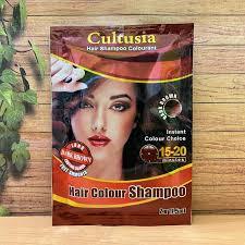 BEAUTY - CULTUSIA DARK BROWN SACHET HAIR COLOUR SHAMPOO SACHET BPOM - CULTUSIA SHAMPO DARK BROWN SAC