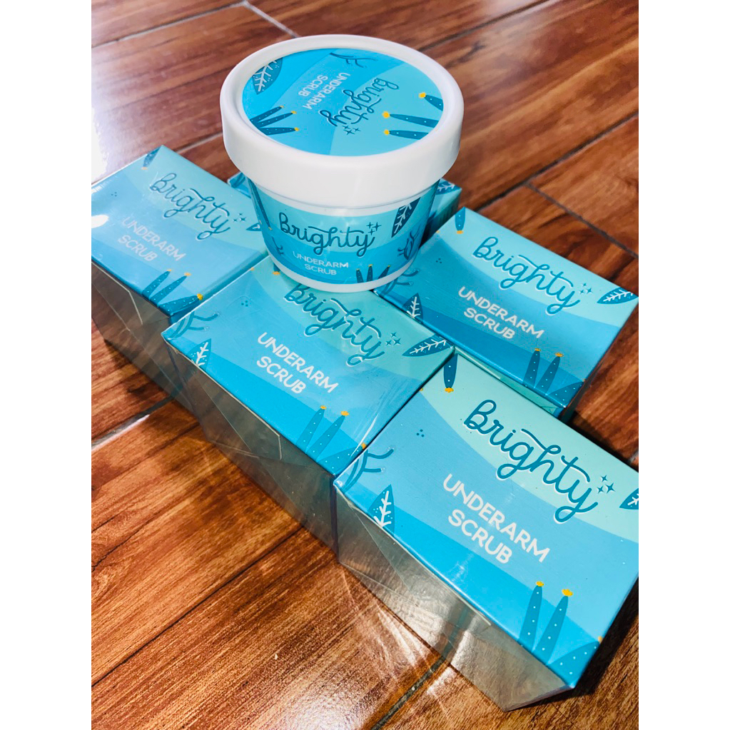 BRIGHTY SCRUB pencerah ketiak/pemutih ketiak