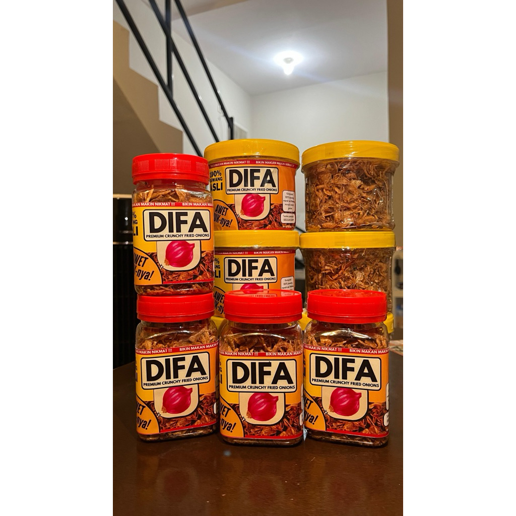 

BAWANG GORENG PREMIUM (BAGOR) DIFA 150gr