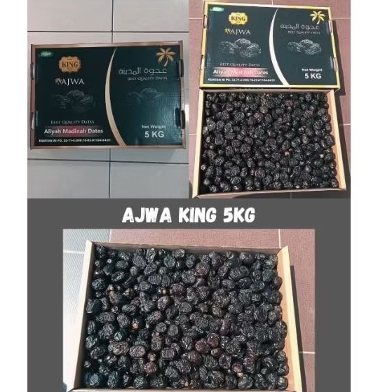 

Kurma Ajwa King Aliyah Madinah 5KG - Premium Grade