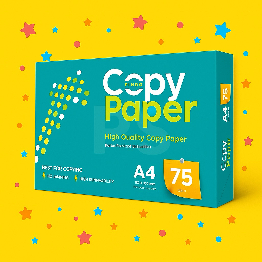 

Copy Paper A4 75gsm – Kertas HVS Fotokopi Premium 500 Lembar
