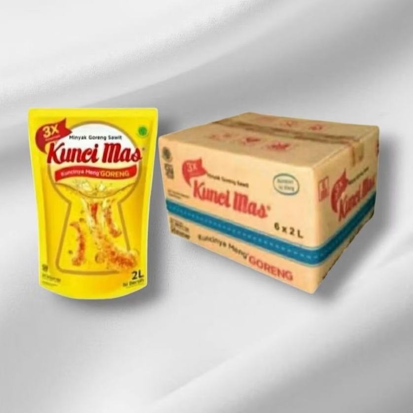 

Minyak Goreng Kunci Mas 1 Dus 2L 6pouch