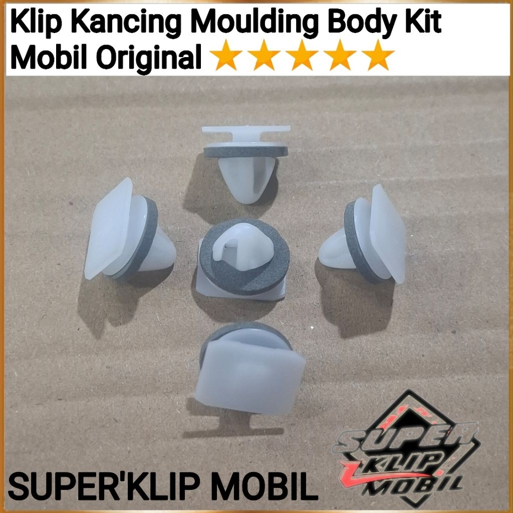 Klip Kancing Moulding Body Kit Mobil Original