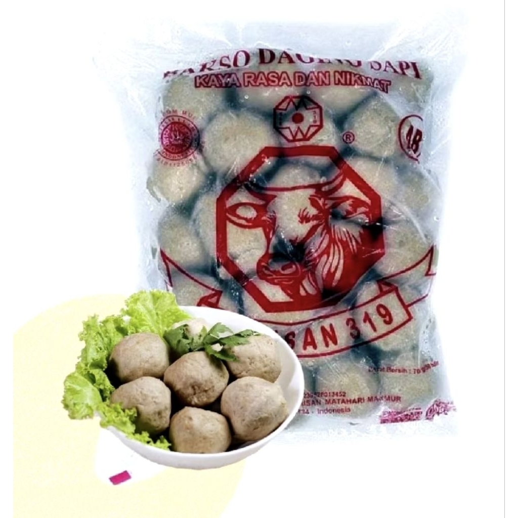 

Bakso Warisan Sapi 319 isi 50 pcs / Bakso Sapi Polos
