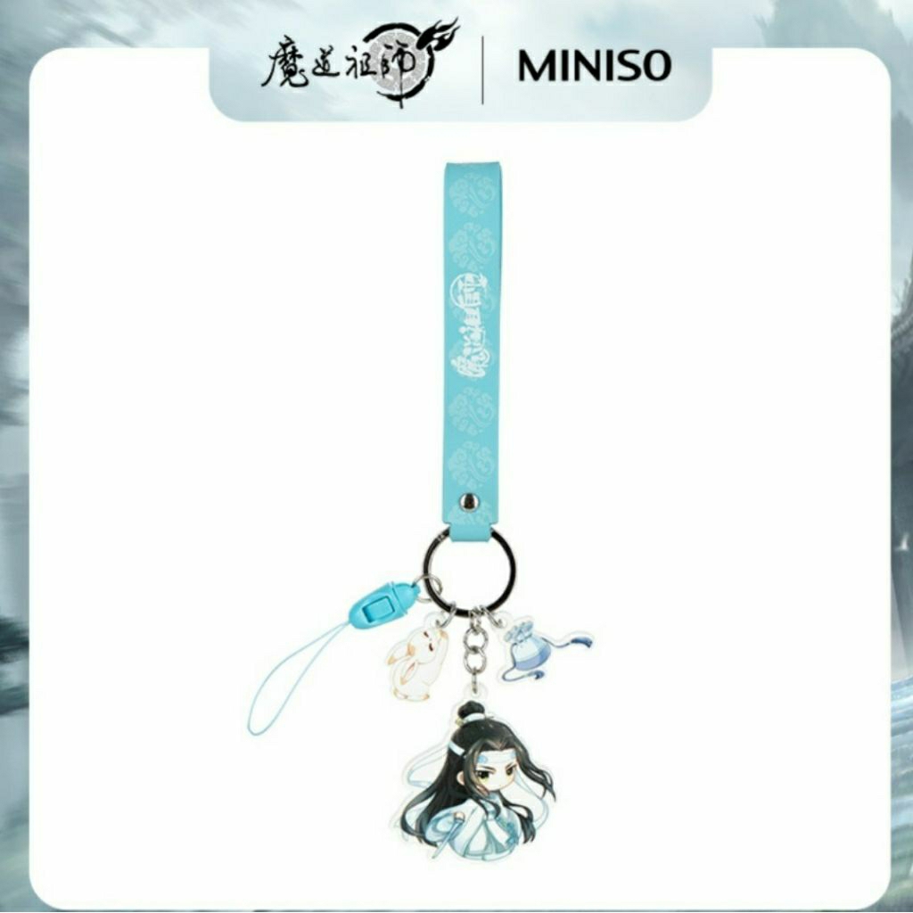 Keychain Phone Strap Miniso Lan Zhan / Lan Wangji / Hanguang Jun Mo Dao Zu Shi MDZS / The Founder Of