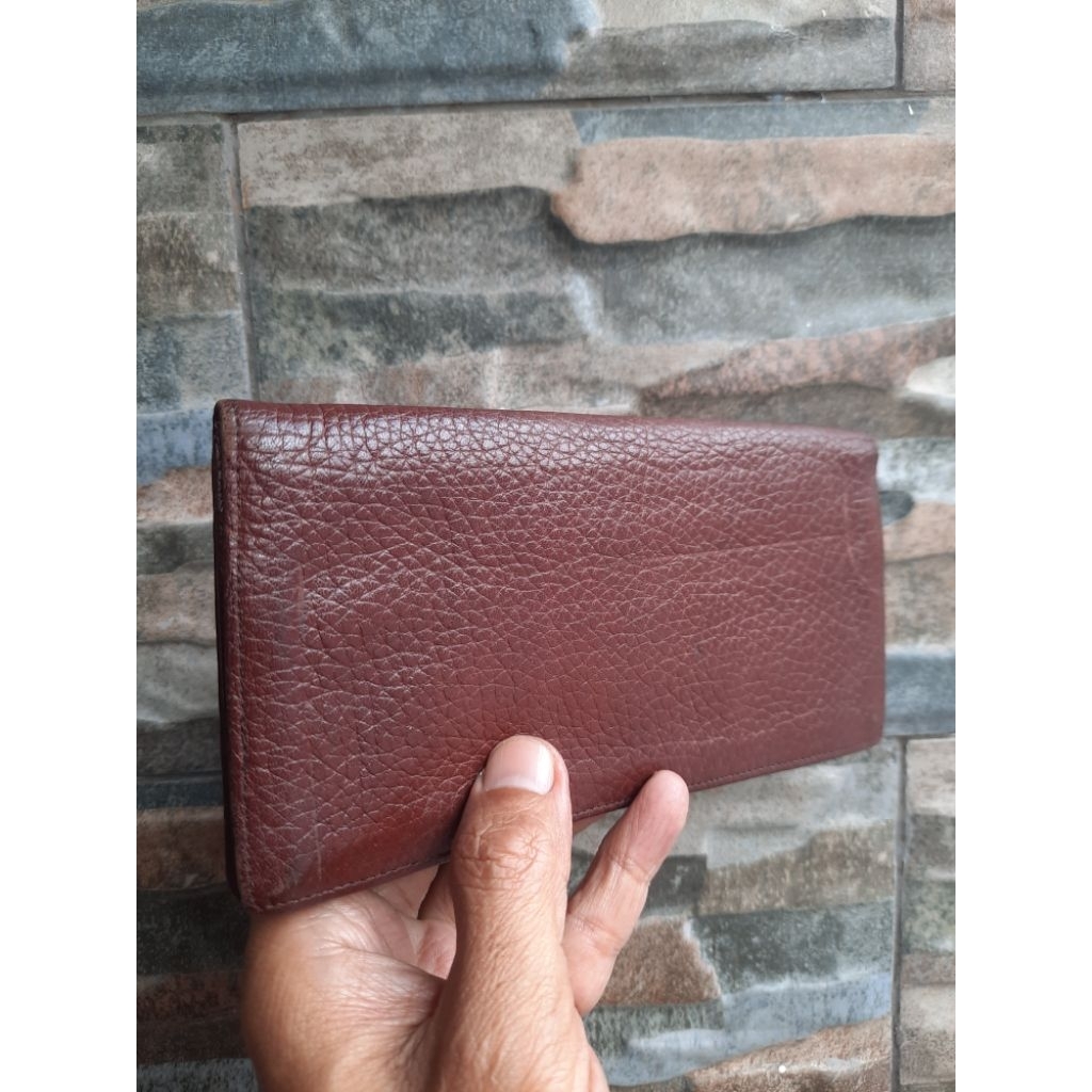 Dompet Lipat Cokelat - PRELOVED BRANDED ORIGINAL