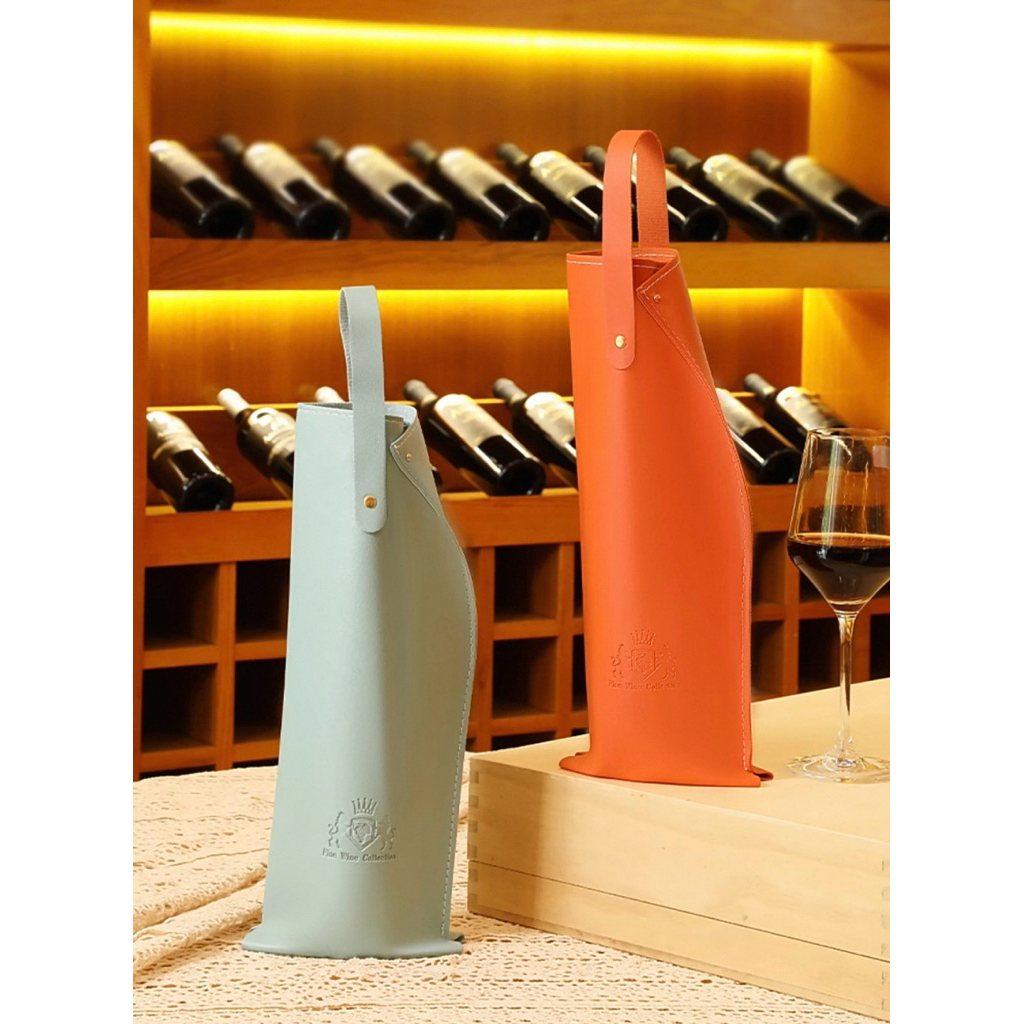Wine Bag Single - Tas botol minuman whisky, Wine, Alkohol - botol minuman isi 1
