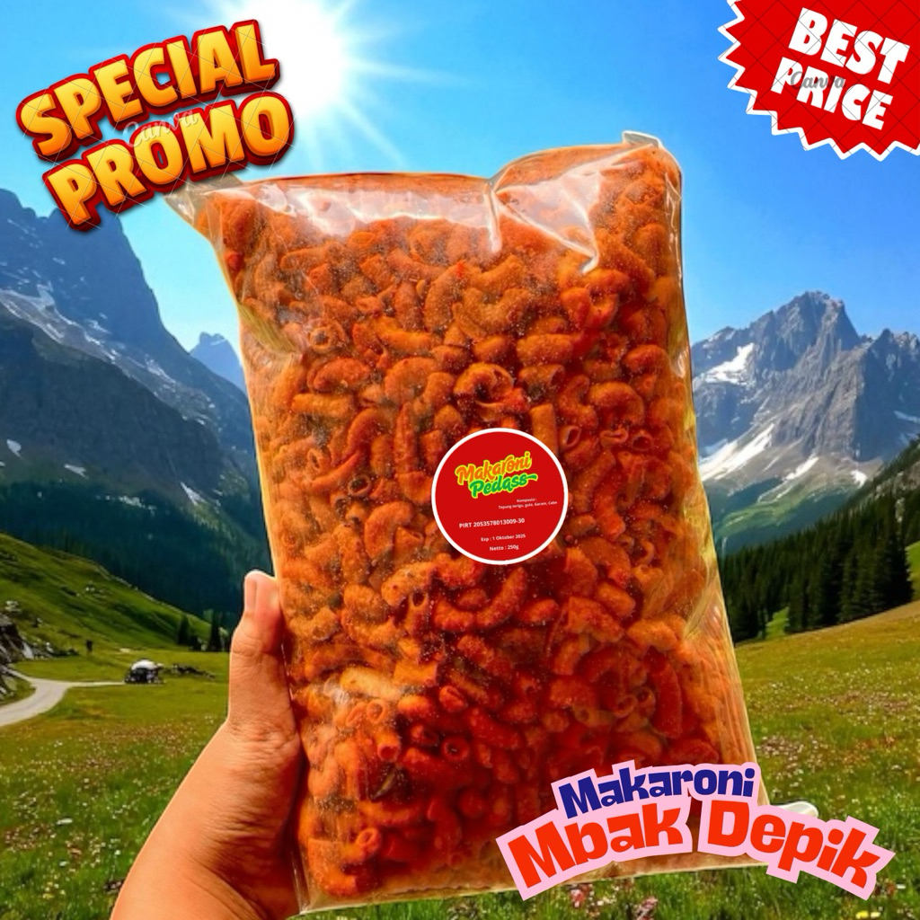 

Makaroni Rasa Bumbu Nempel – 250g Surabaya