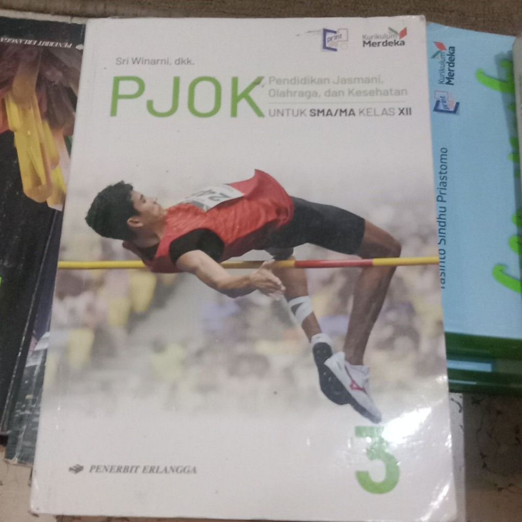 PJOK Kelas 12 Penerbit Erlangga Kurikulum Merdeka (ori)