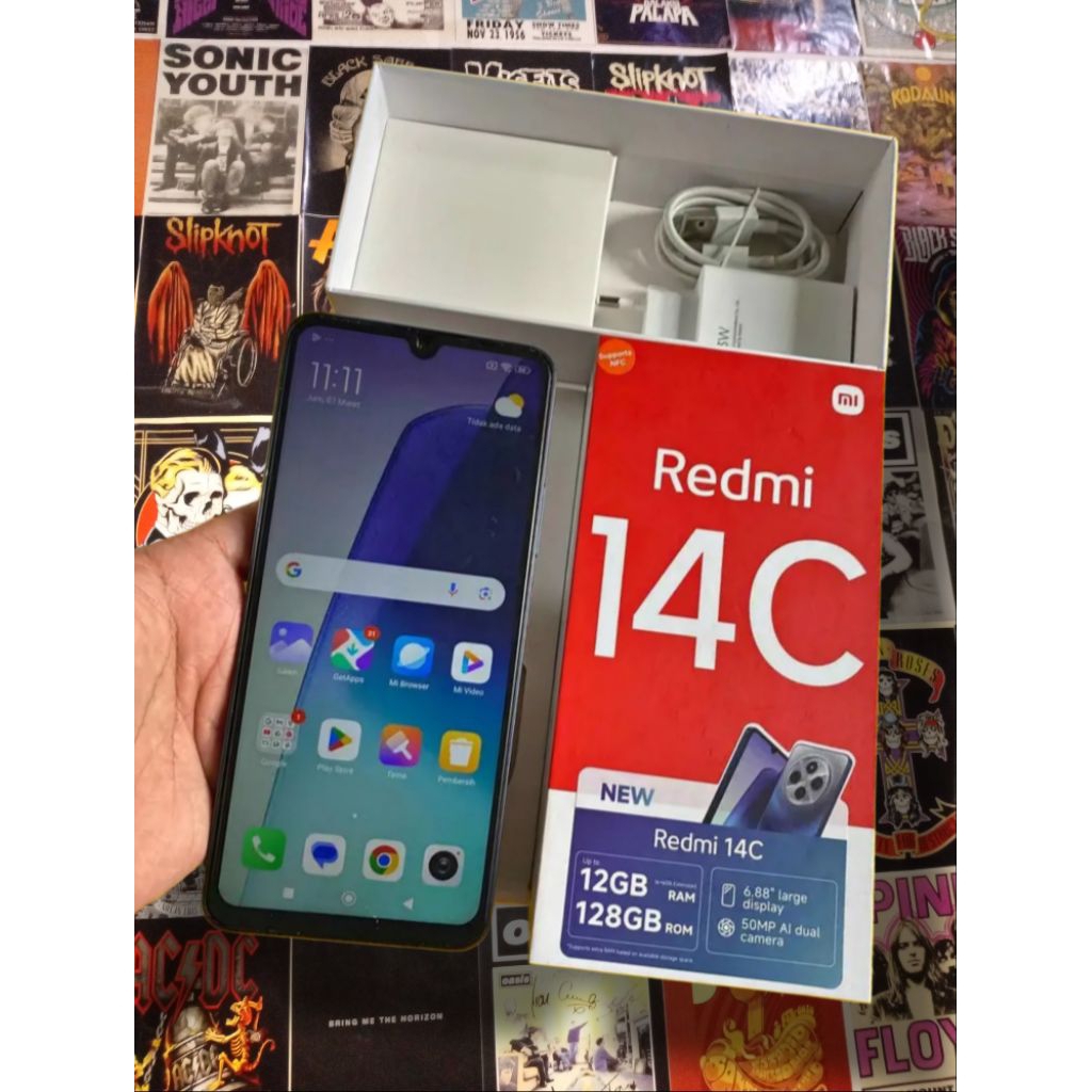 REDMI 14C SECOND LIKE NEW MURAH