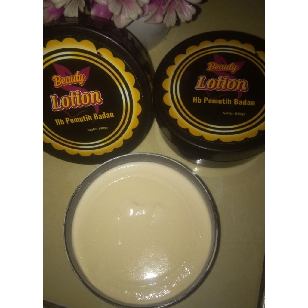 HB Lotion Pemutih Badan/Lotion Pemutih Badan Ampuh