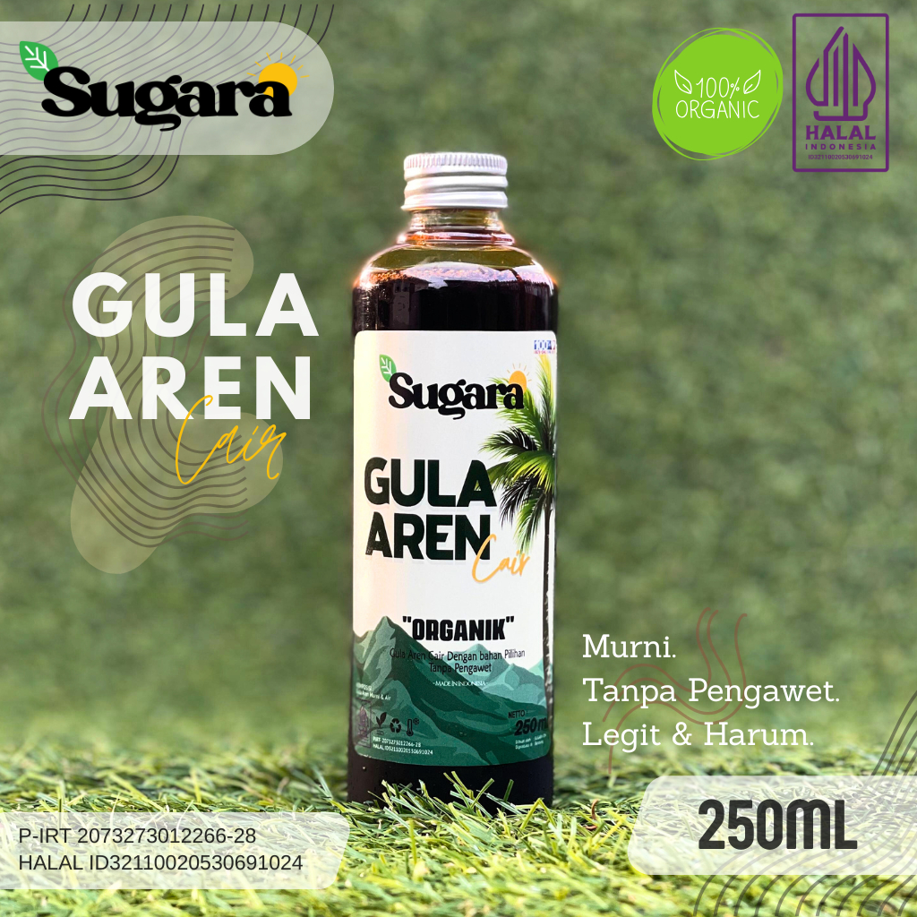 

Gula Aren Cair Murni – Sugara 250ml