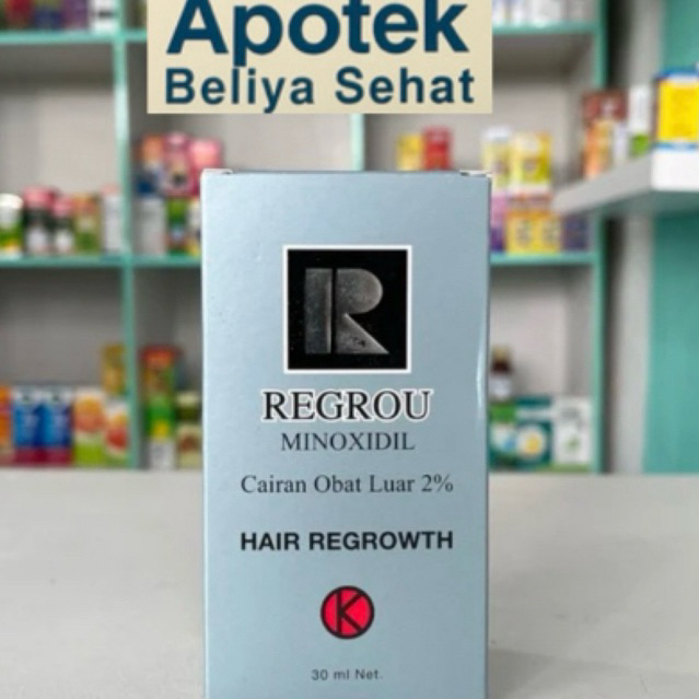 REGROU H RESTORER 30ML MINOXIDIL 2% UNTUK RAMBUT RONTOK ATAU KEBOTAKAN