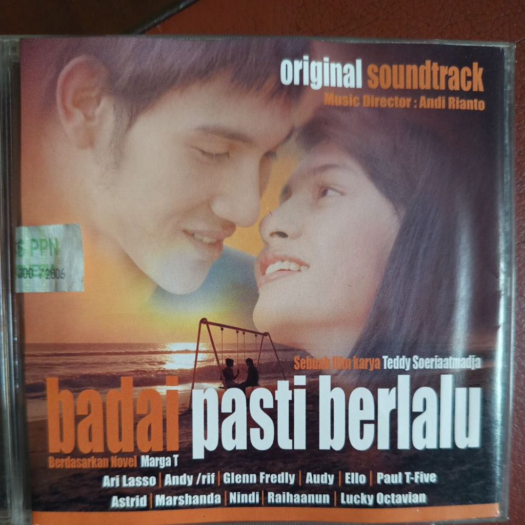 CD Musik BADAI PASTI BERLALU original soundtrack