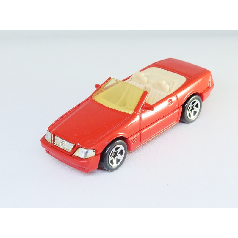 Hot Wheels loose Mercedes Benz Mercy 500 SL Convertible Cabriolet - merah