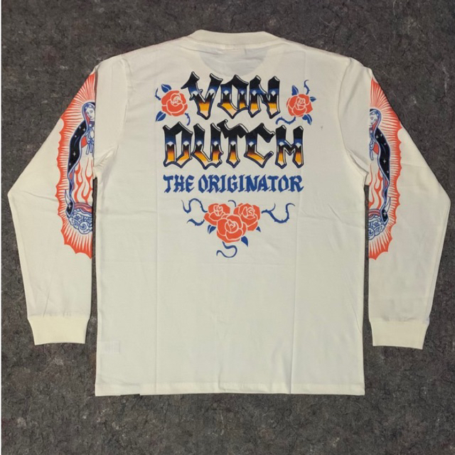 Long Sleeve Von Dutch White