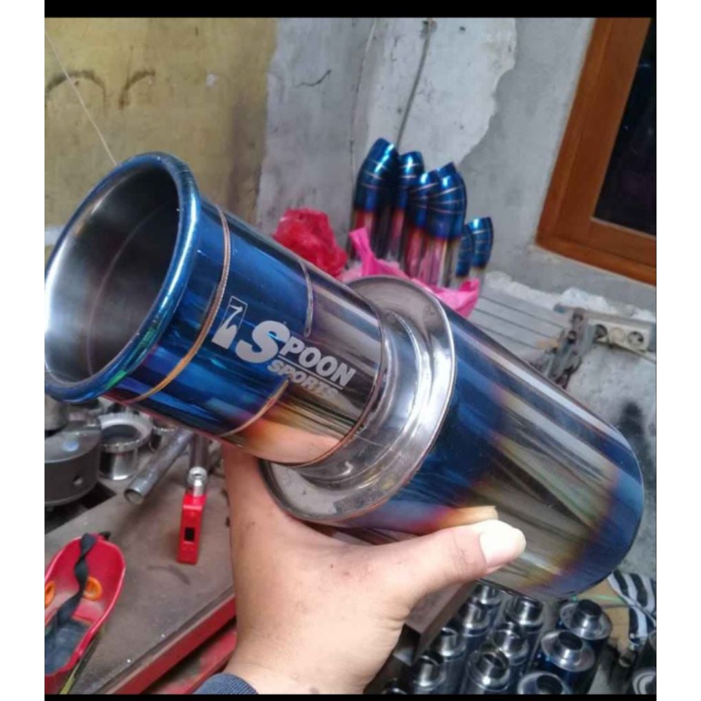 knalpot mobil spoon sport