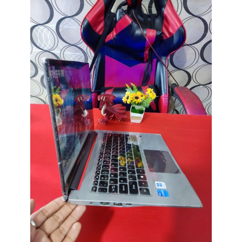 Laptop Design Slim Acer Swift 3 Core i5/10 Ram 8/256gb Ssd Windows 11 Siap Pakai Fitur Lengkap COD M