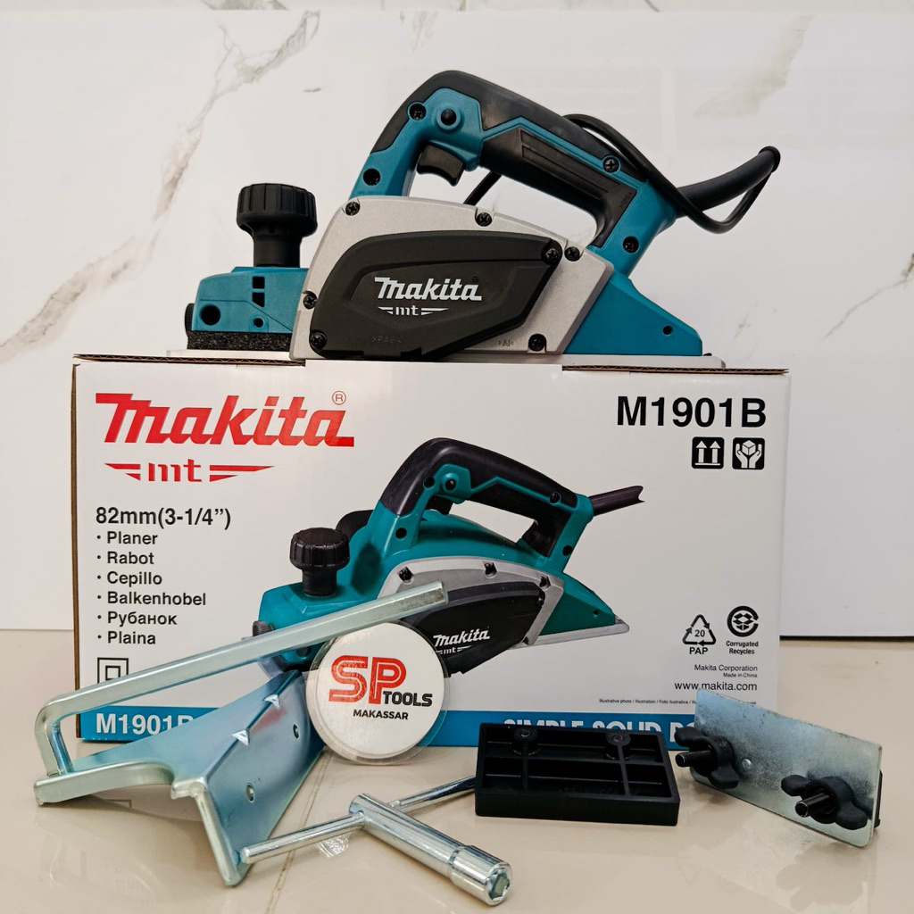 MESIN SERUT M 1901 B MAKITA / MESIN KETAM PLANNER / PLANER PASAH KAYU M1901B / M 1901B / M1901 B