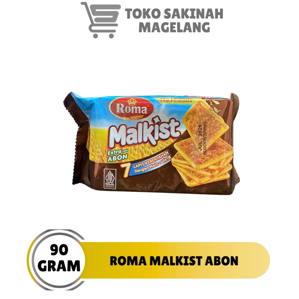 

biskuit roma malkist abon 105gr
