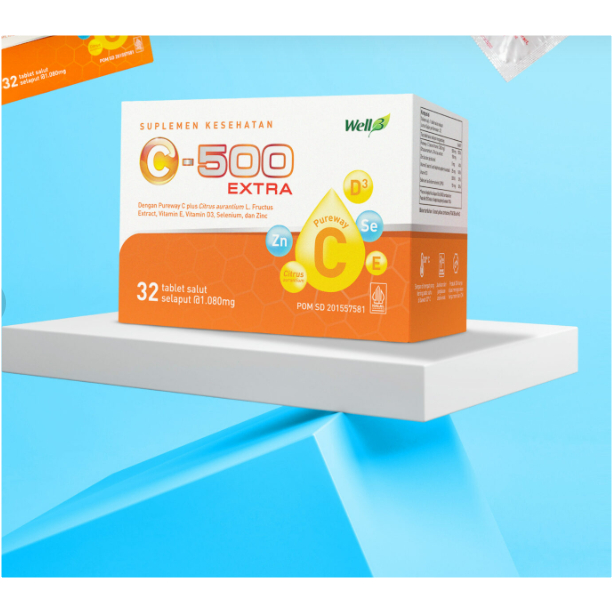 CNI VITAMIN C WELL3 C-500 EXTRA / C 500 EXTRA CNI