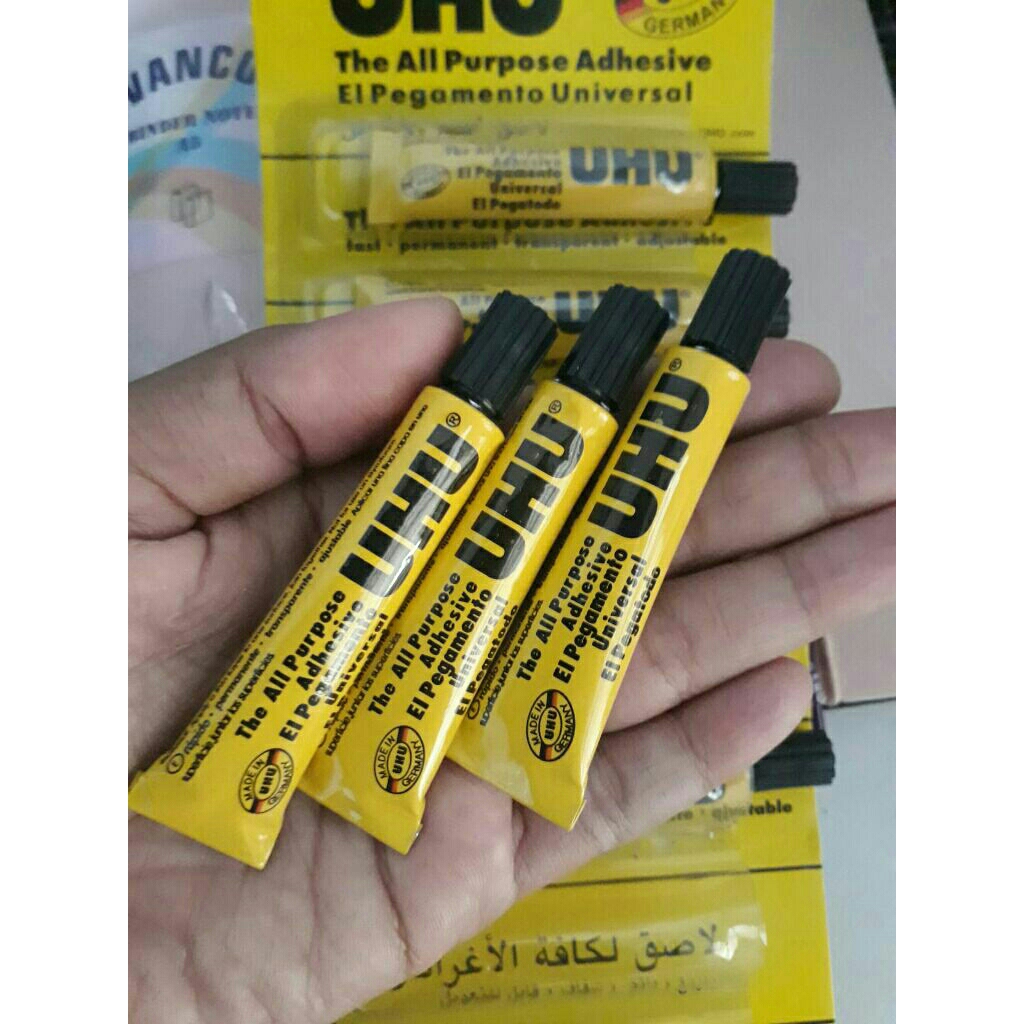 

Lem UHU Cair 7ml Lem Mata Amigurumi Tempel