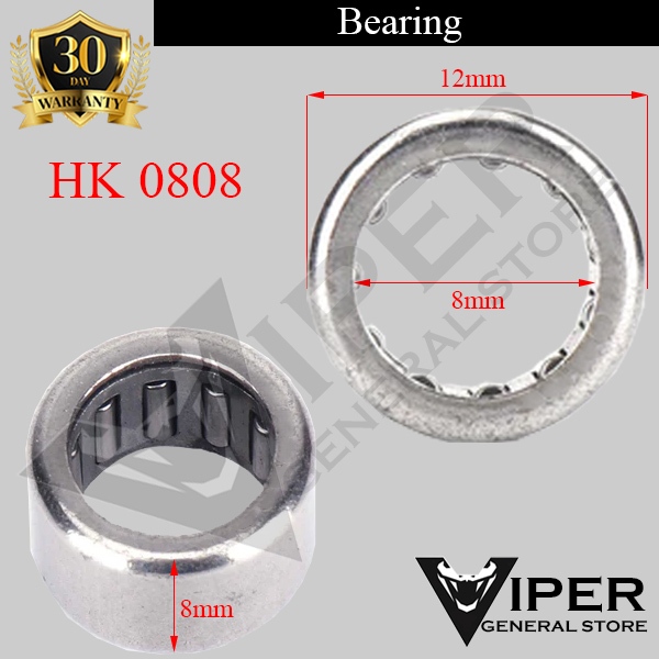Bearing Bambu HK0808 Needle Bearing HK 0808 (M1146)