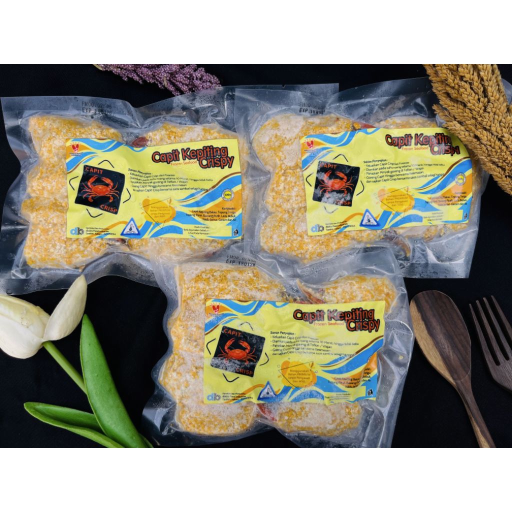 

Paket Hemat Dbaloy No. 35 | Capit Kepiting Crispy 3 Pcs