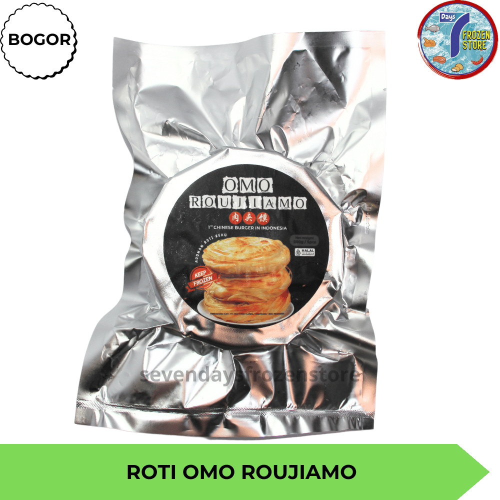 

Roti Omo Roujiamo Khas Roti Tiongkok Isi 5 Kemasan 500 gr
