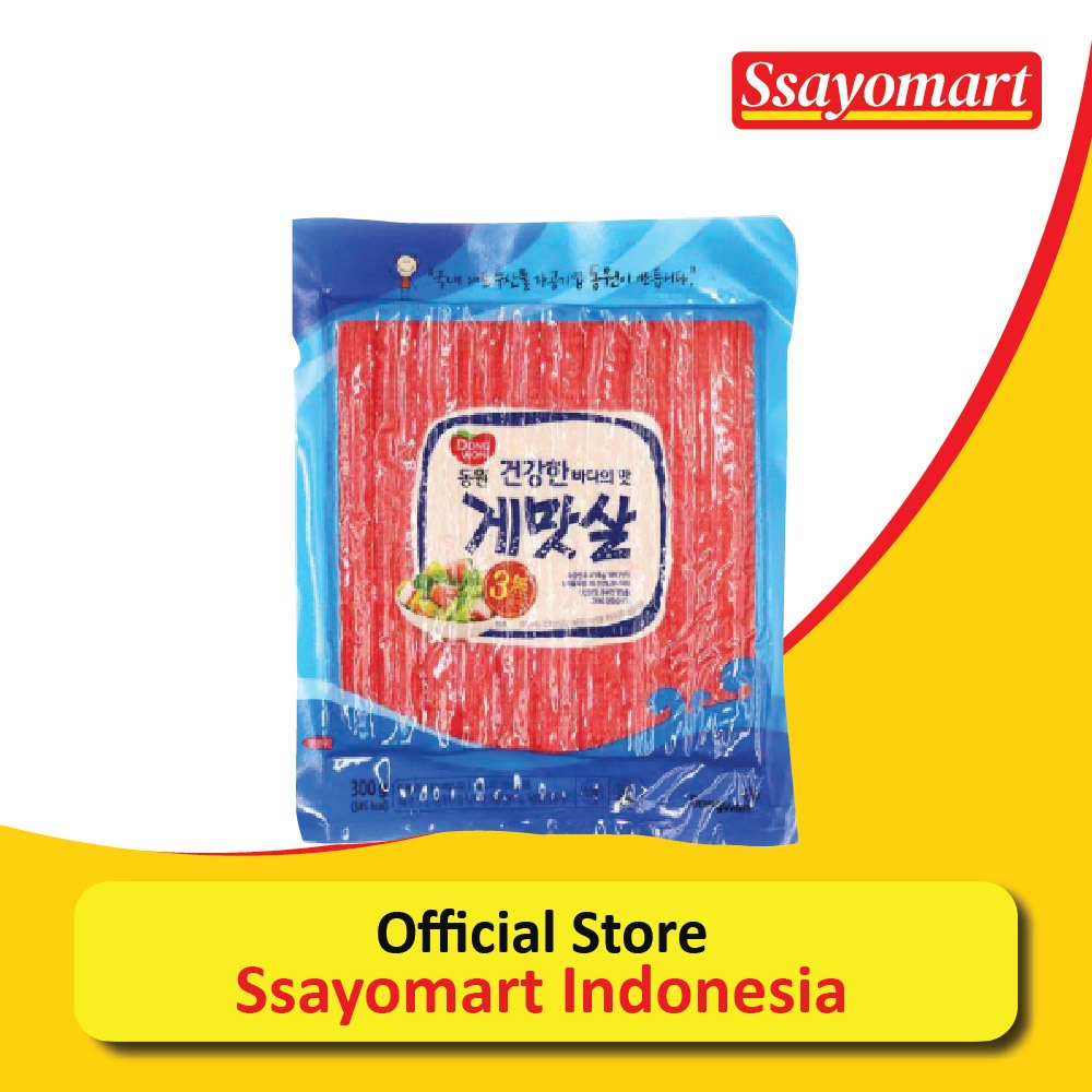 

Dongwon Imitation Crab Stick 300g _ Stik Kepiting Made In Korea