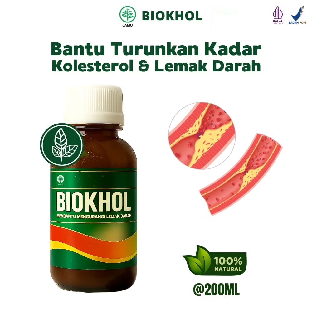 

Madu Biokhol - Bantu Turunkan Kadar Lemak Darah & Kolesterol