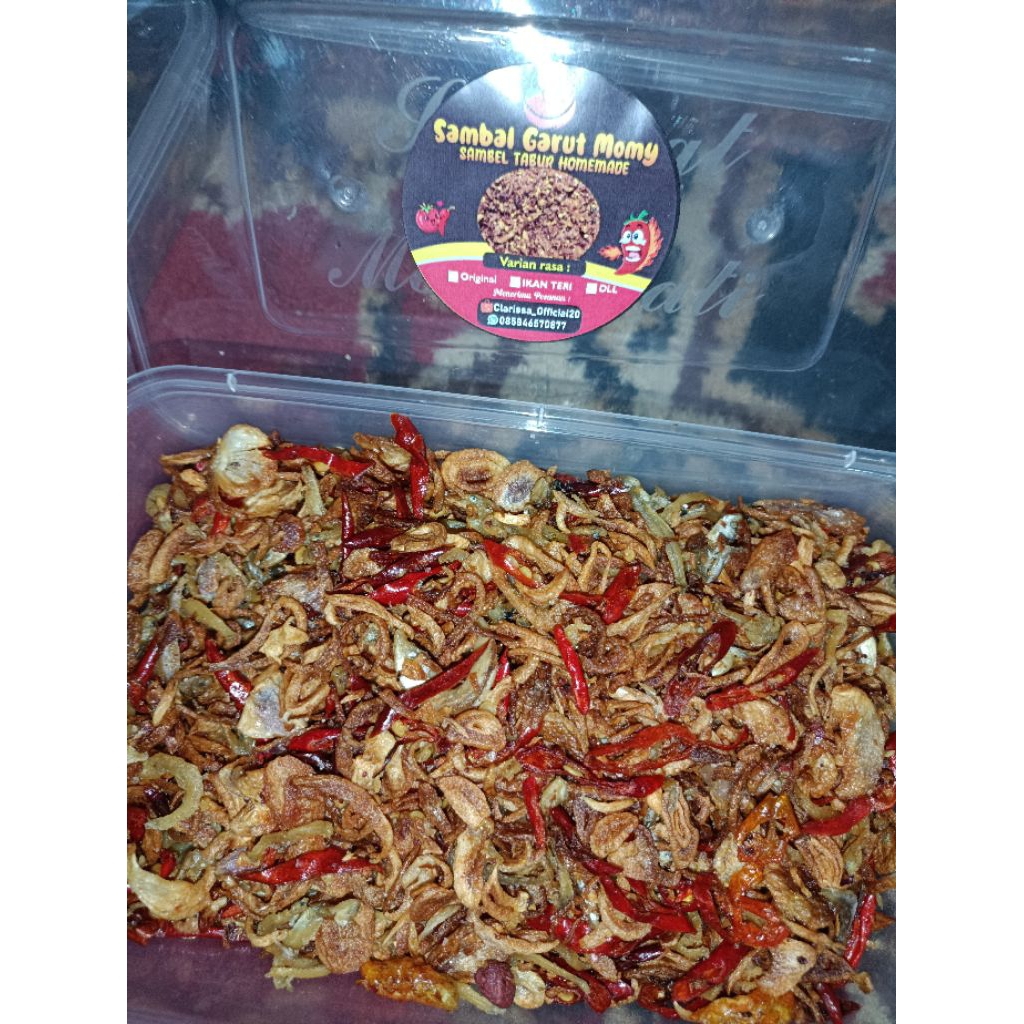 

Sambal Bawang Goreng Teri Homemade Pedas Enak Nikmat Gurih - Sangat Cocok Taburan Sambal dengan Nasi Hangat