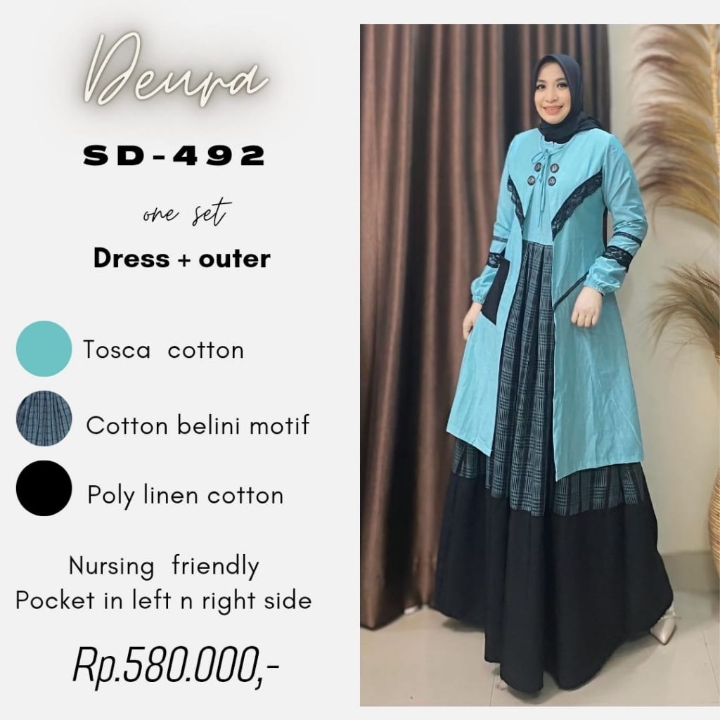 Deura Set Dress SD-492