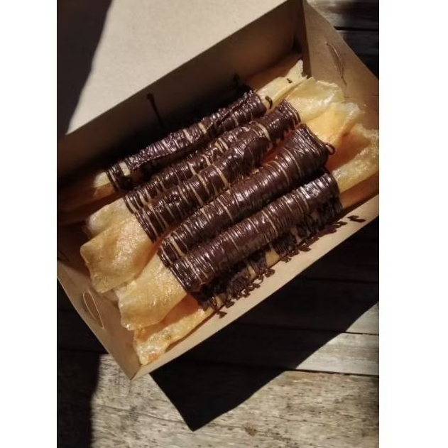 Keju Aroma/ Chesse Roll free glaze dan toping isi 10 Frozen, home Made