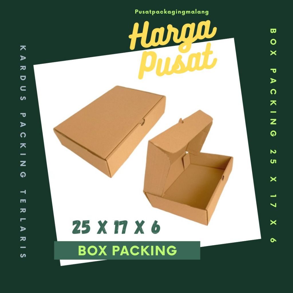 

Kardus 25x17x6 LD Box Packing Hampers Kotak Kemasan Packing Dus Baju Handuk Parfum Pusat Packaging
