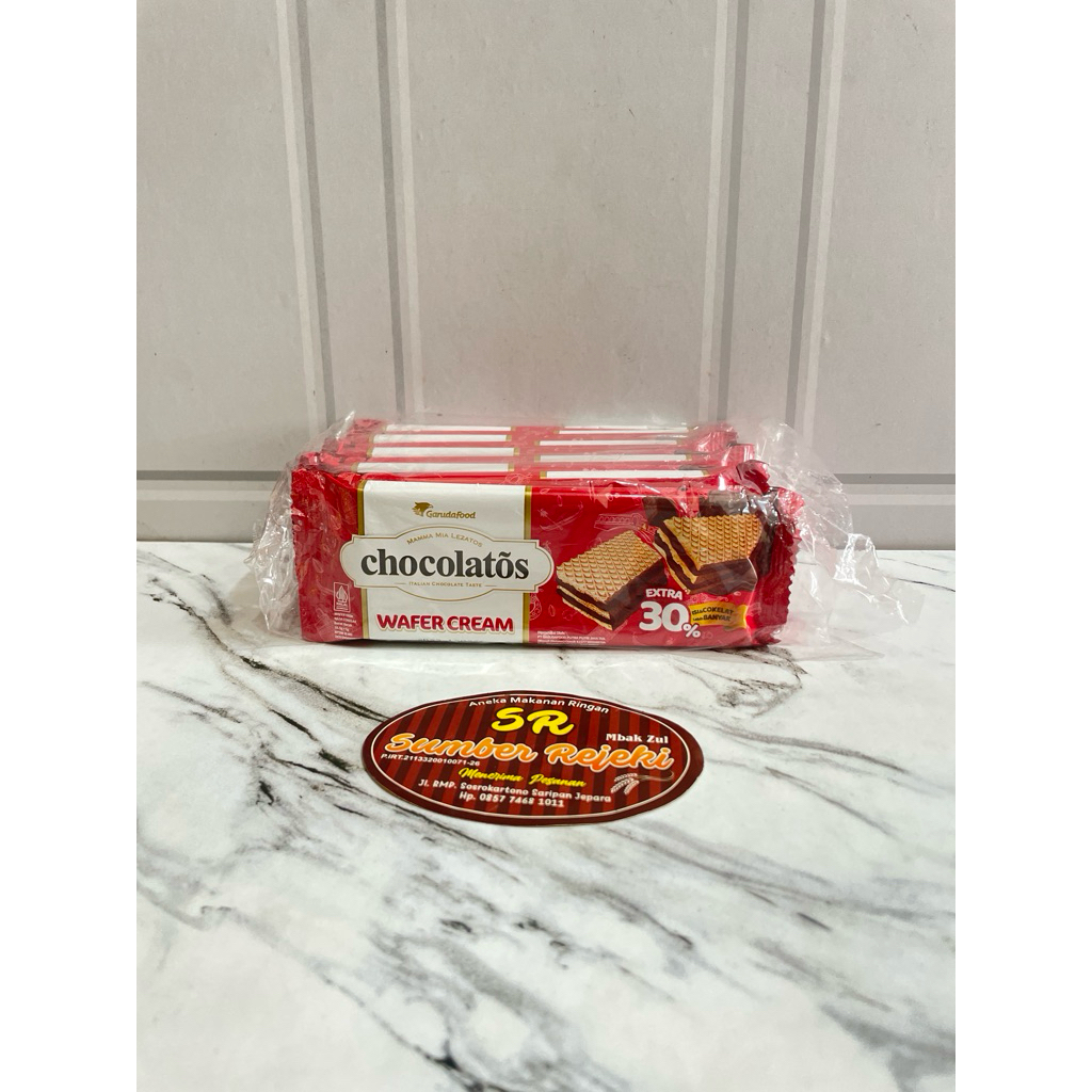 

CHOCOLATOS WAFER CREAM ISI 10 PCS
