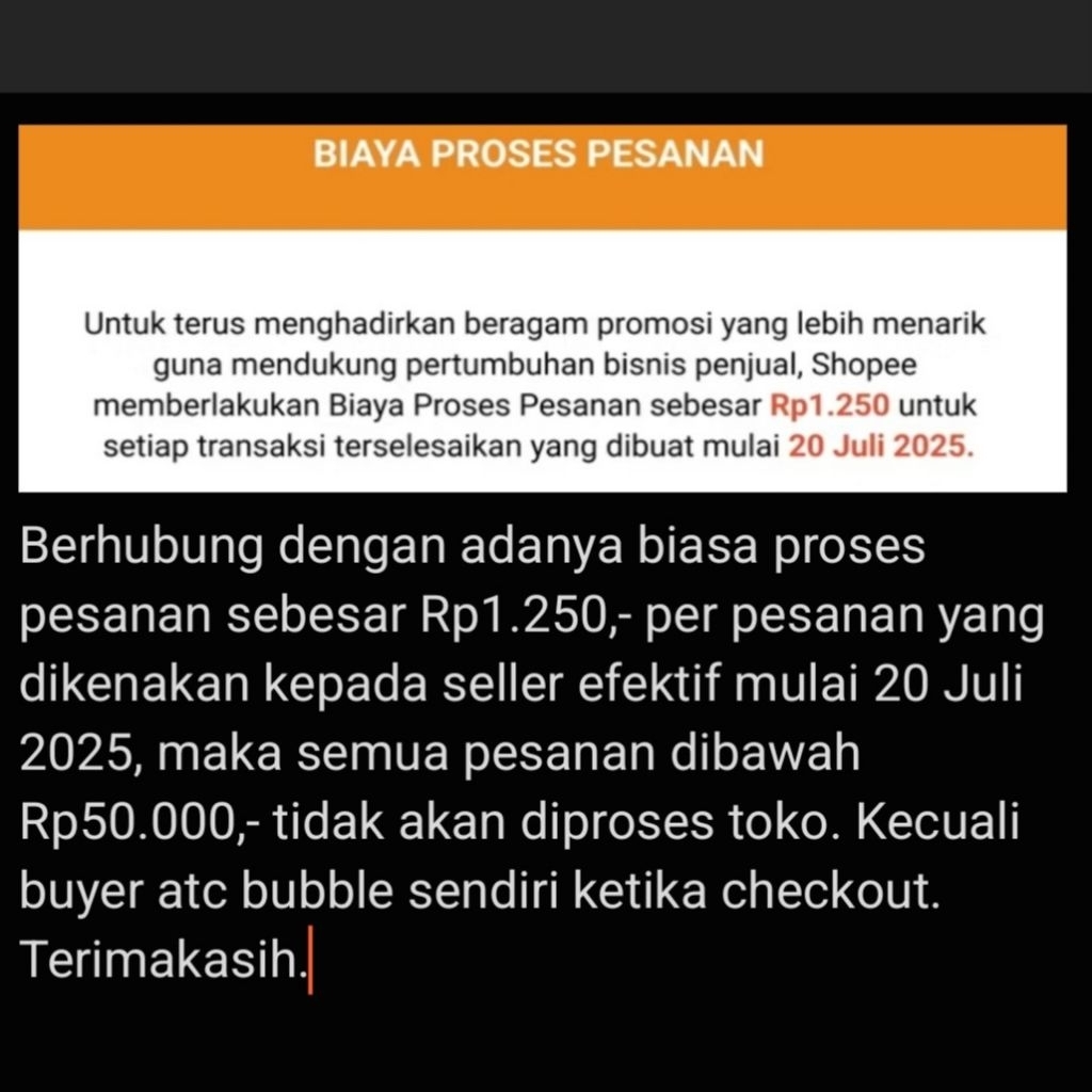 

CATATAN TOKO (NOT FOR SALE)