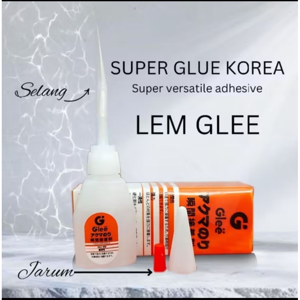 

Lem G Korea/lem setan/lem perekat kuat 1 box isi 50 pcs