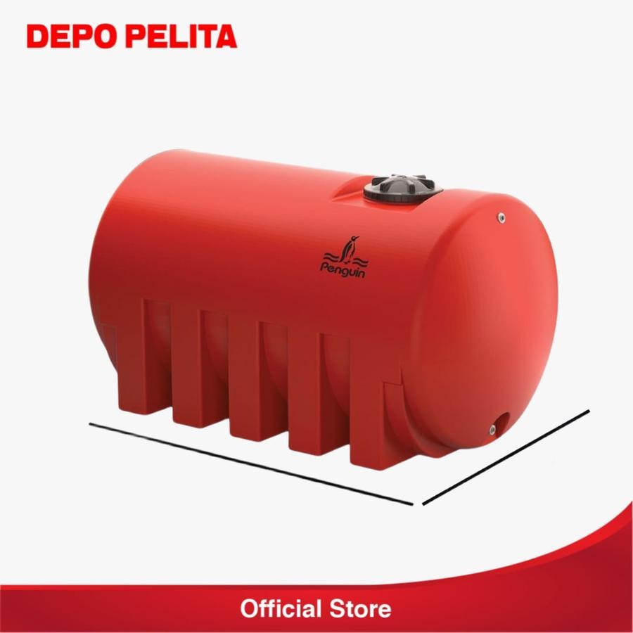 Tangki / Toren Air Pinguin Horizontal Tandon Air