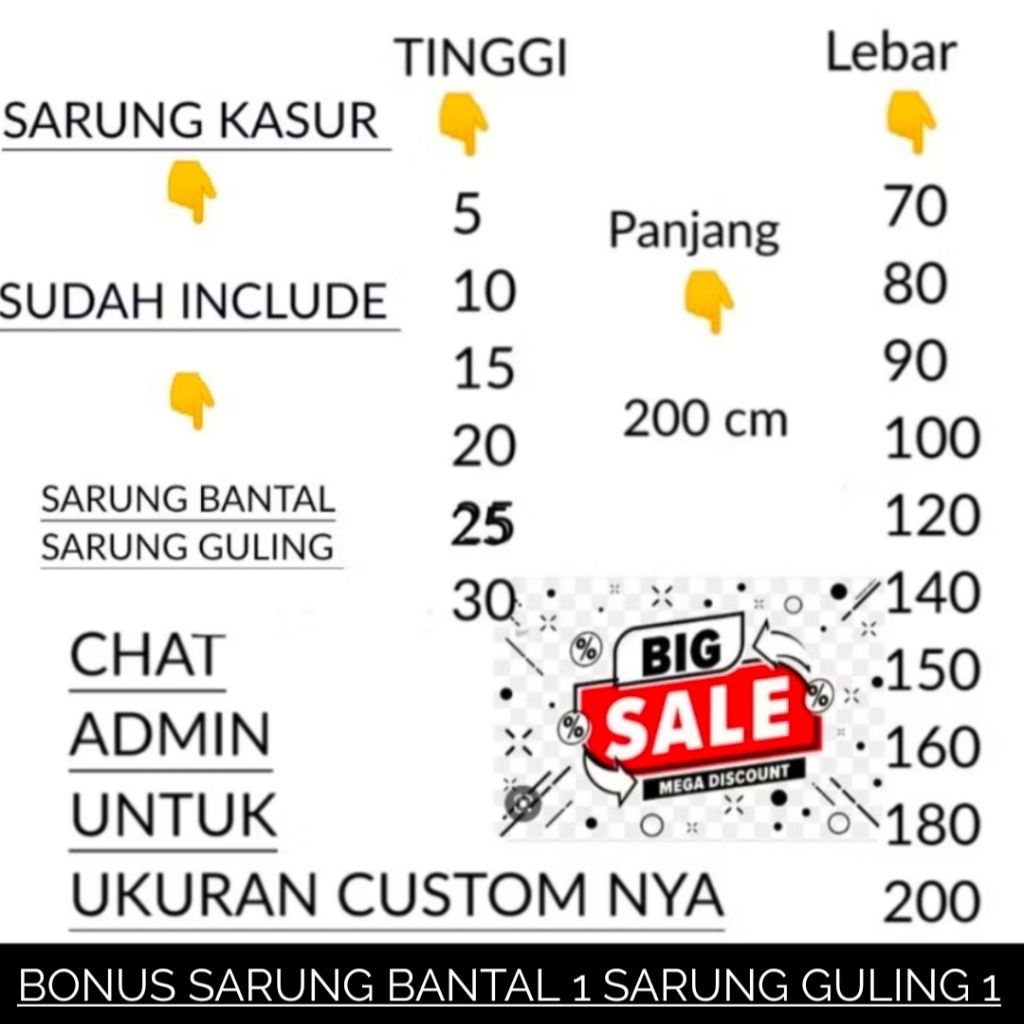 PROMO SARUNGKASUR RESLETING (BONUS SARBAN 1 SARGUL 1 )