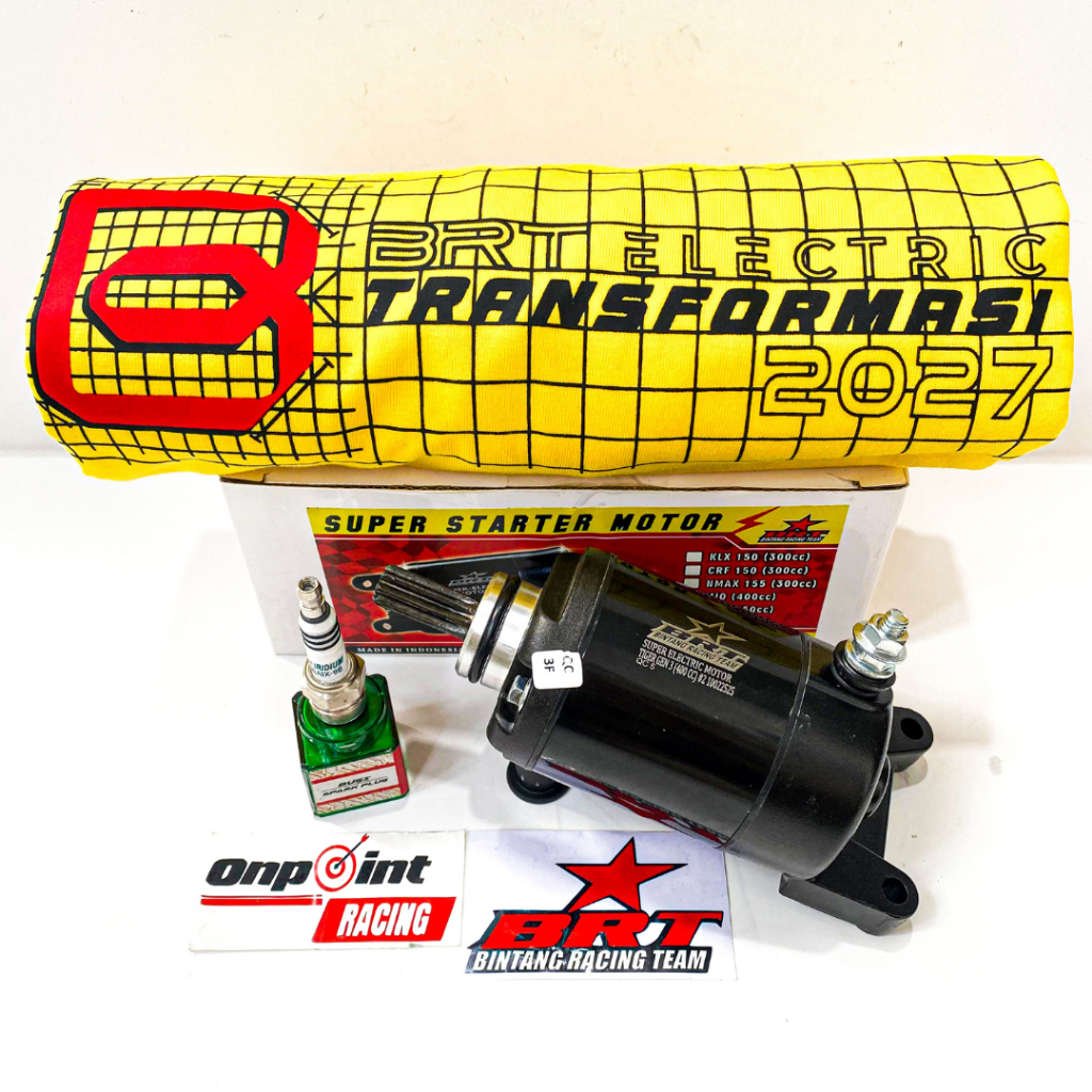 DINAMO STARTER BORE UP BRT TIGER GL PRO MAX MEGAPRO CB 100 STATER 400cc 100% ORIGINAL BRT